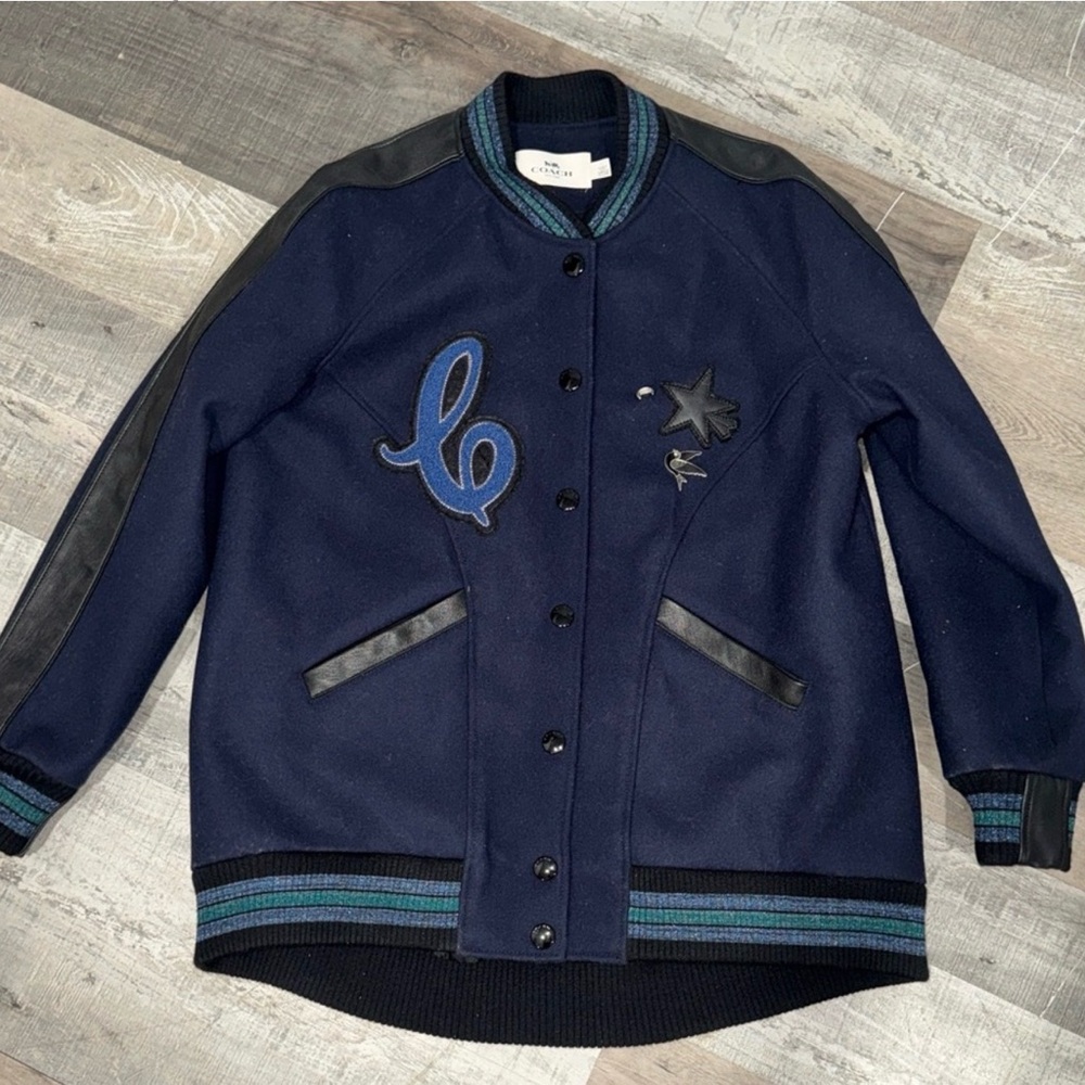 Coach Varsity Letterman Style Jacket